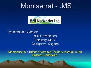 Montserrat - .MS