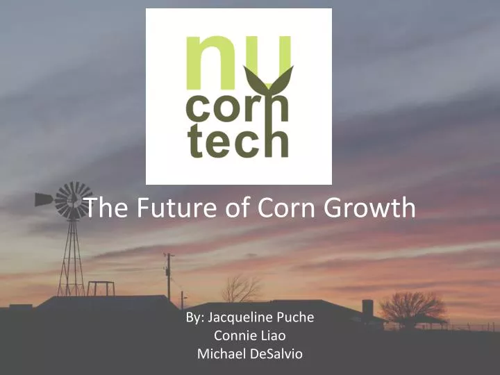 the future of corn growth