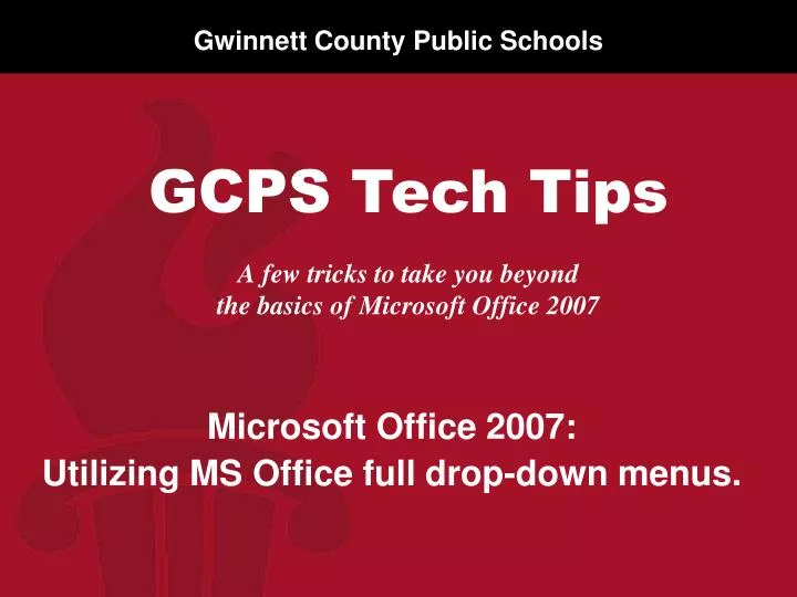 a few tricks to take you beyond the basics of microsoft office 2007