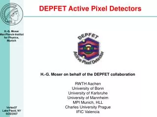 DEPFET Active Pixel Detectors