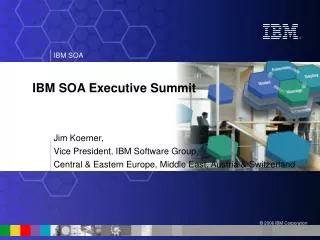 IBM SOA Executive Summit