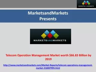 Telecom Operation Management Market worth $66.83 Billion by