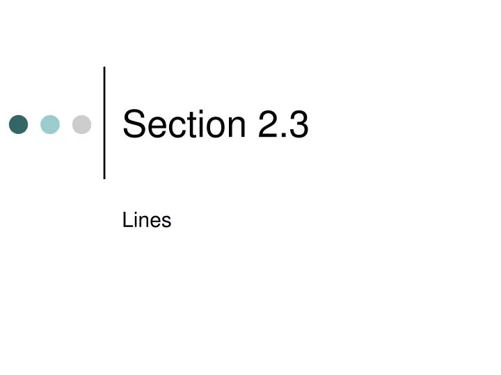 section 2 3