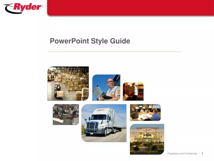powerpoint style guide