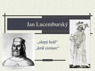 jan lucembursk