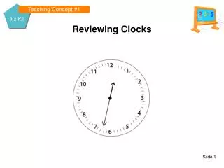 Reviewing Clocks