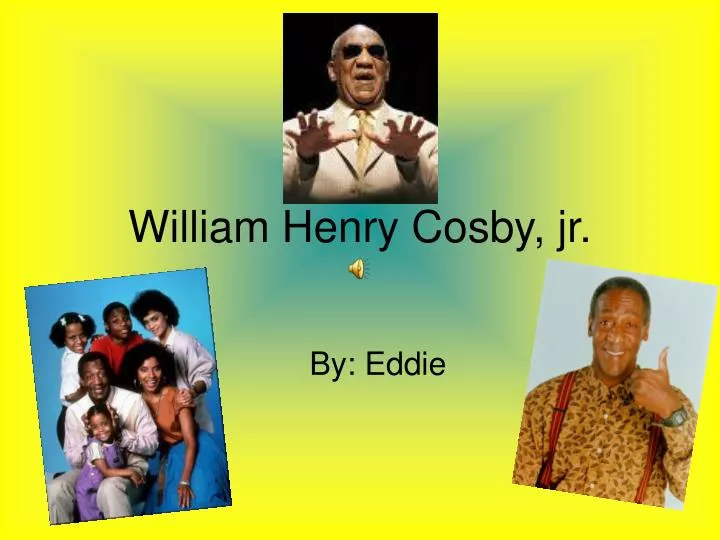 william henry cosby jr