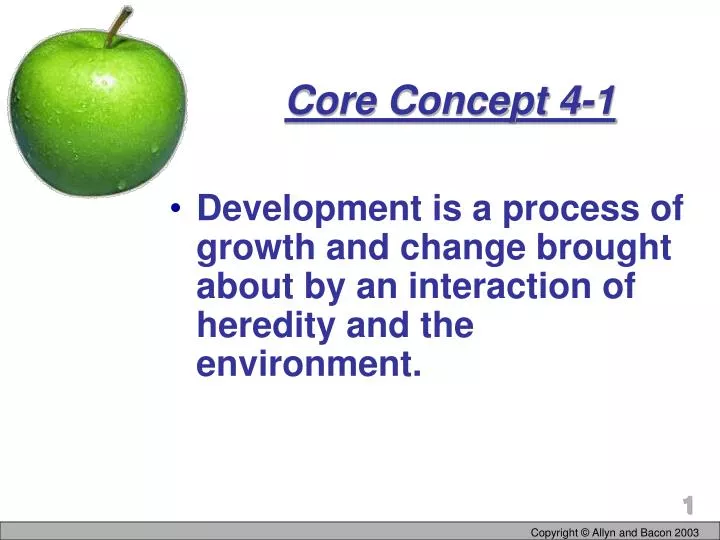 core concept 4 1