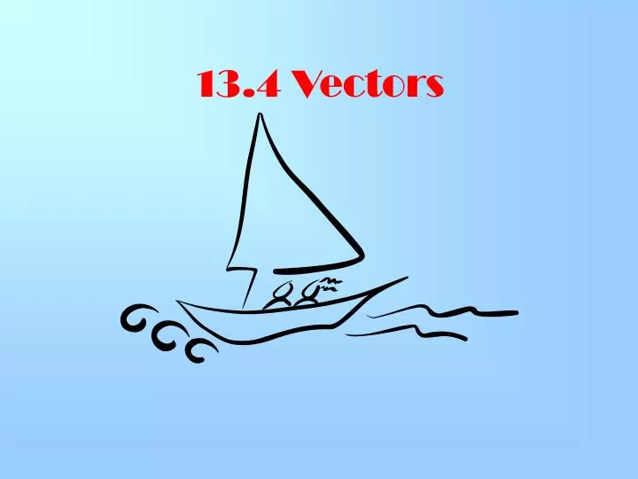 13 4 vectors