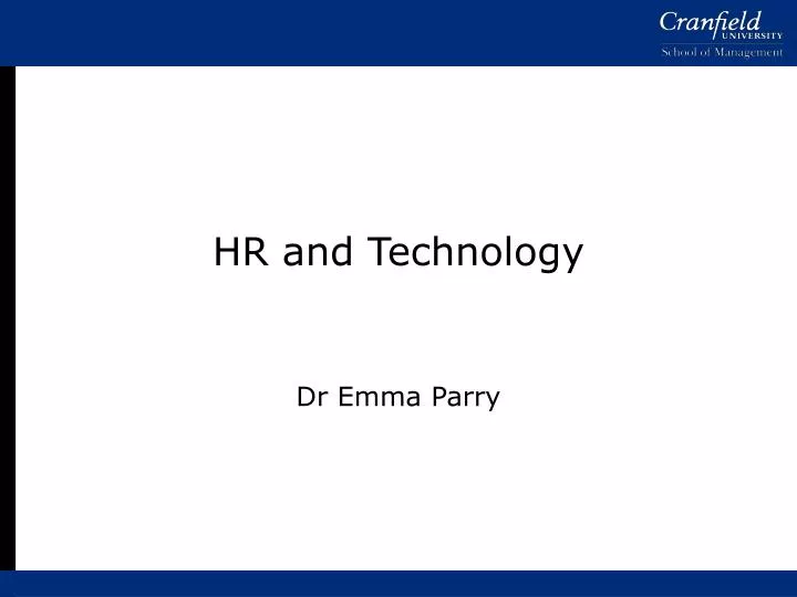 hr and technology