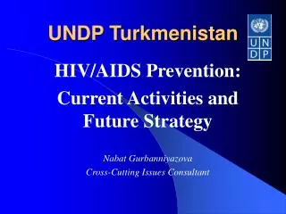 UNDP Turkmenistan
