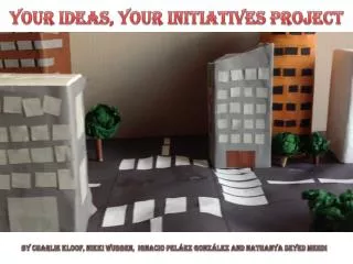 YOUR Ideas, YOUR Initiatives  project