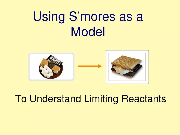 using s mores as a model