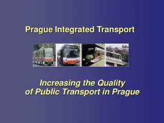 Prague Integrated Transport
