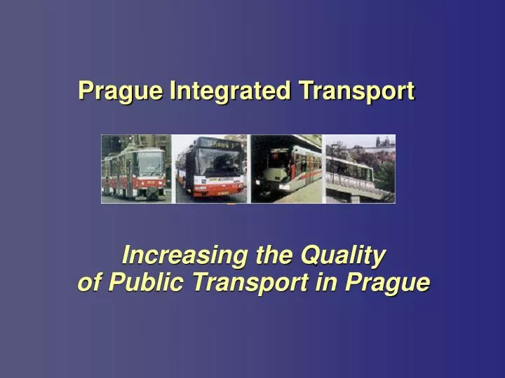 prague integrated transport
