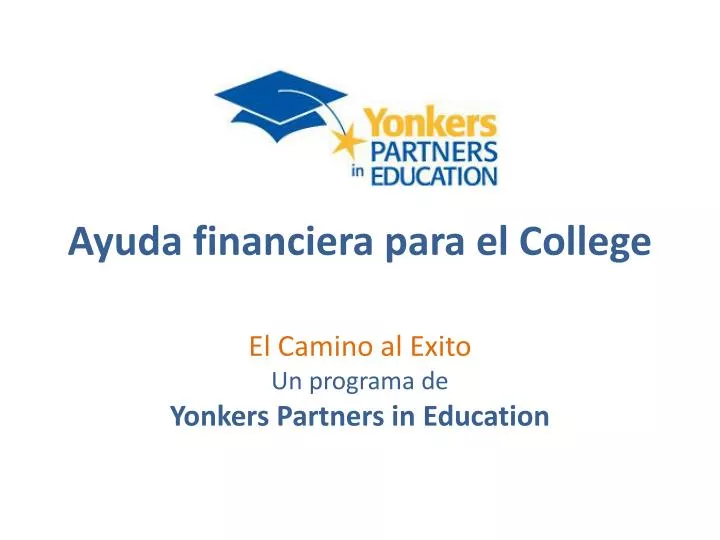 ayuda financiera para el college