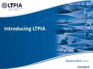 Introducing LTPIA