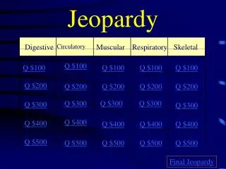 jeopardy