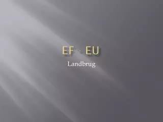 ef eu