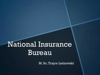 National Insurance Bureau