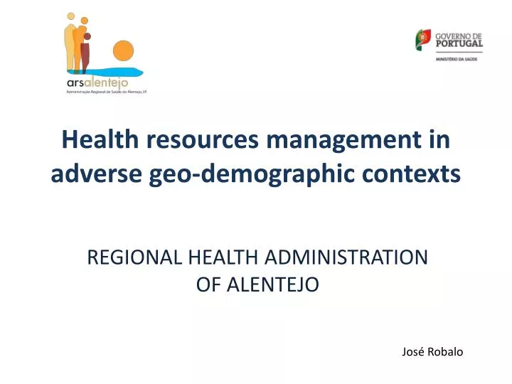 health resources m anagement in adverse geo demographic contexts