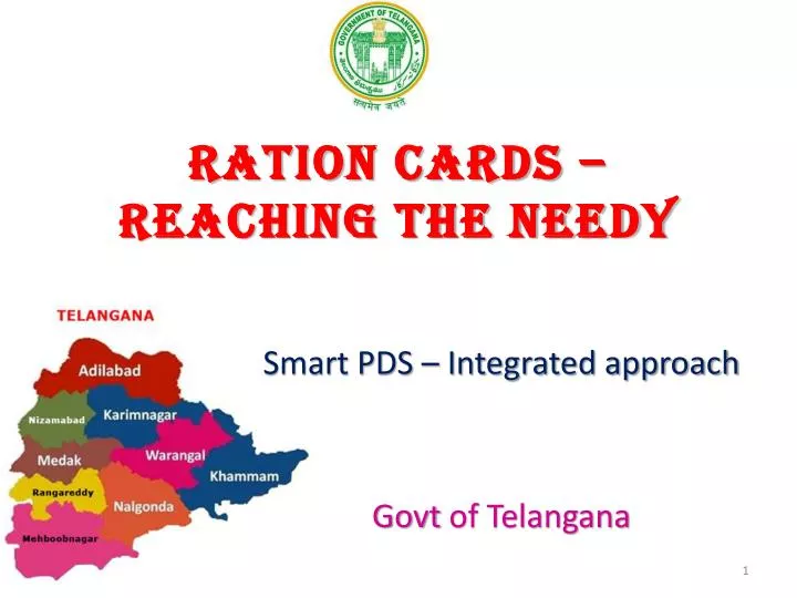 ration cards reaching the needy