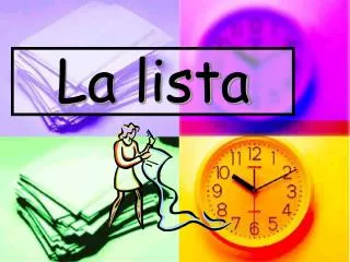 la lista