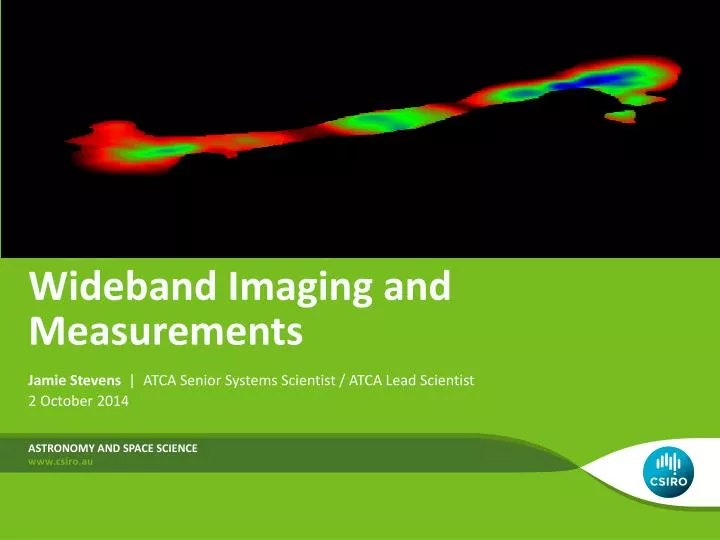 wideband imaging and measurements