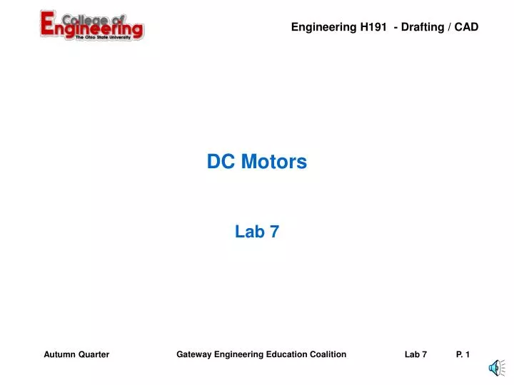 dc motors