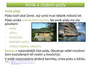 vznik a slo en p dy