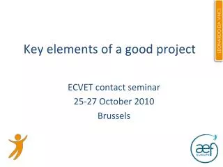 key elements of a good project