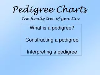 pedigree charts