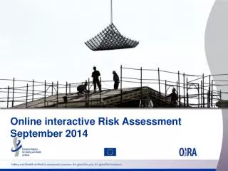 Online interactive Risk Assessment September 2014