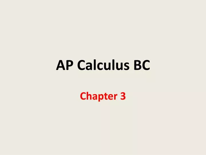 ap calculus bc