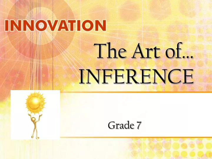 the art of inference