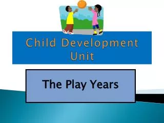 Child Development Unit