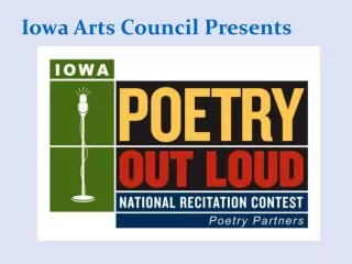 Iowa Arts Council Presents