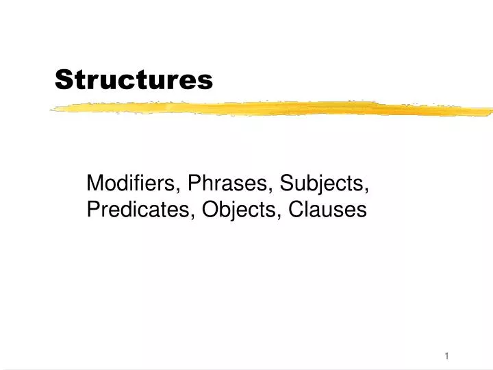 structures