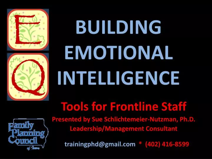 building emotional intelligence