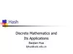Efficient Dictionary-Like Data Structure with Comparable Keys in Discrete Mathematics - slide 1