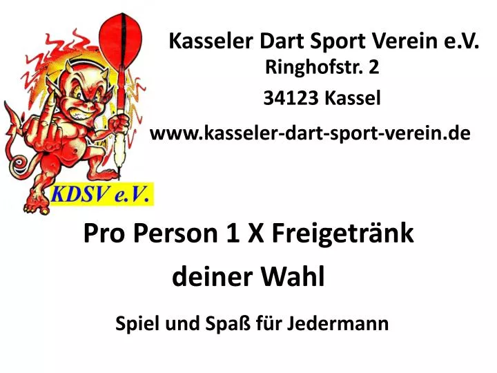 kasseler dart sport verein e v