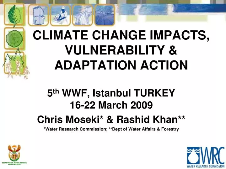 climate change impacts vulnerability adaptation action