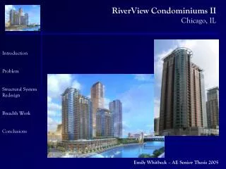 RiverView Condominiums II Chicago, IL