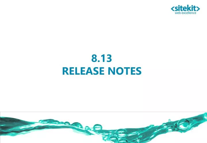 8 13 release notes