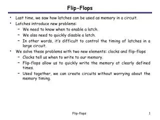 flip flops
