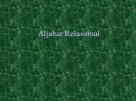 Aljabar Relasional - slide 1