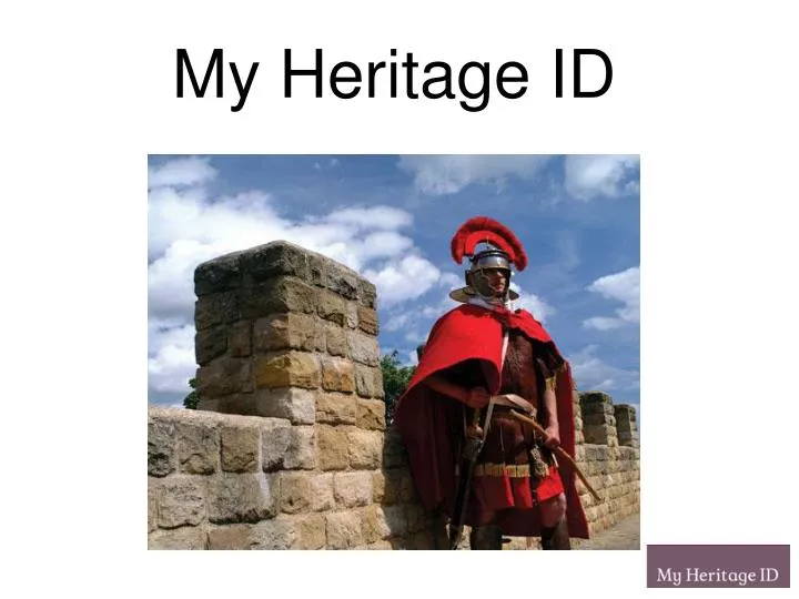 my heritage id
