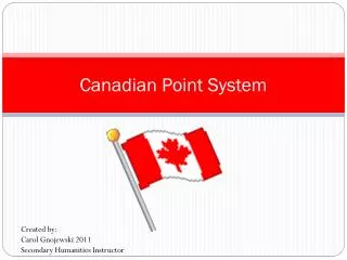 Canadian Point System