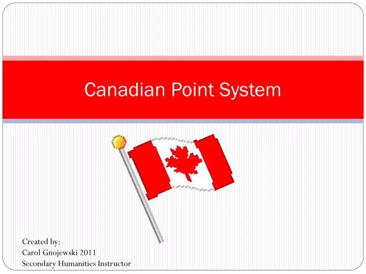 canadian point system