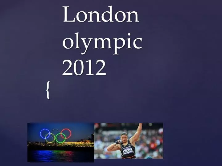london olympic 2012